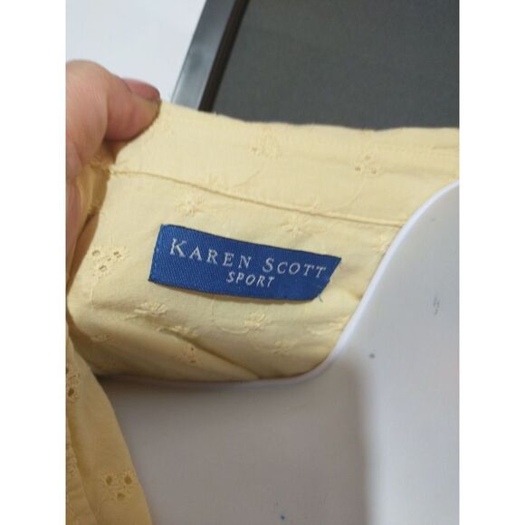 😊 Karen Scott ties in front size small - Picture 2 of 3